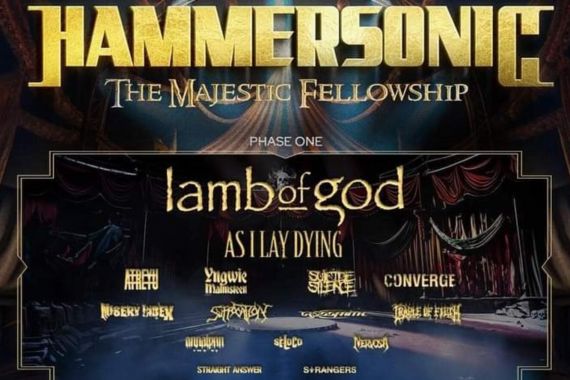 Hammersonic 2024 Umumkan Daftar Penampil, Lamb of God Hingga Converge Siap Beraksi - JPNN.COM
