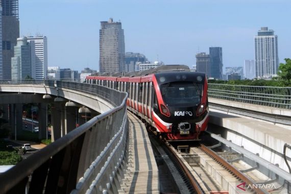 LRT Jabodebek Resmi Ditetapkan sebagai Objek Vital Nasional Perkeretaapian - JPNN.COM