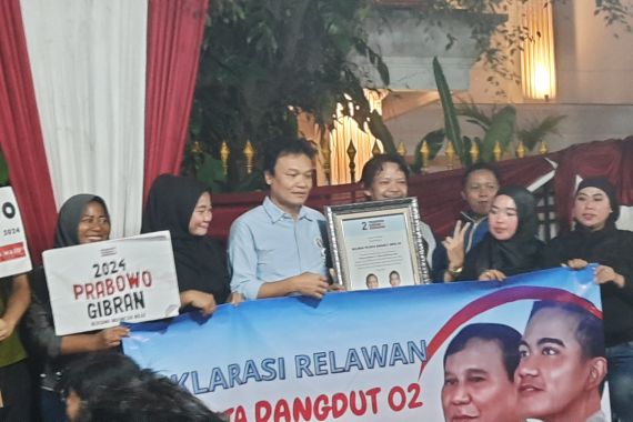 Dukung Prabowo-Gibran, Relawan Pencinta Dangdut 02 Ingin Pekerja Seni Diperhatikan - JPNN.COM