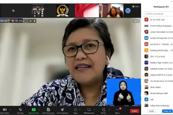 Wakil Ketua MPR Lestari Moerdijat Dorong Kolaborasi untuk Optimalkan Potensi Lahan Basah - JPNN.COM