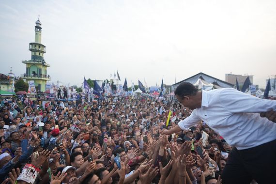 Anies Terkesan, Sebut Kampanye di Deli Serdang Paling Ramai, Lihat - JPNN.COM