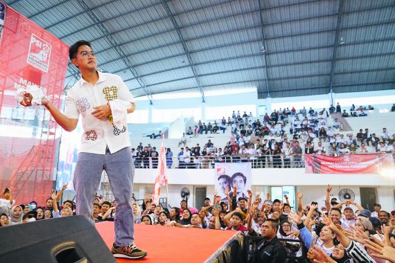Kaesang PSI Minta Warga Malang Mencoblos Lambene Samsul - JPNN.COM