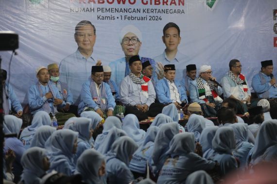 Majelis Zikir Nurul Wathon Gelar Doa Bersama untuk Kemenangan Prabowo-Gibran - JPNN.COM