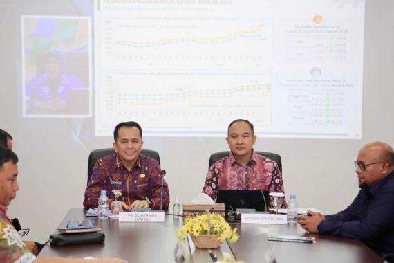 Pj Gubernur Agus Fatoni Sukses Tekan Inflasi dan Deflasi di Sumsel, Ini Kata Kepala BPS - JPNN.COM