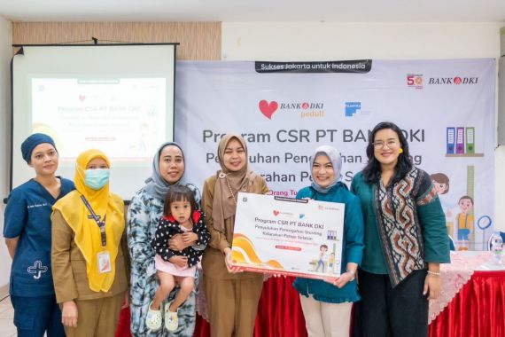 Bank DKI Partisipasi Program Pemberian Gizi Cukup untuk Penanganan Stunting di Jakarta   - JPNN.COM