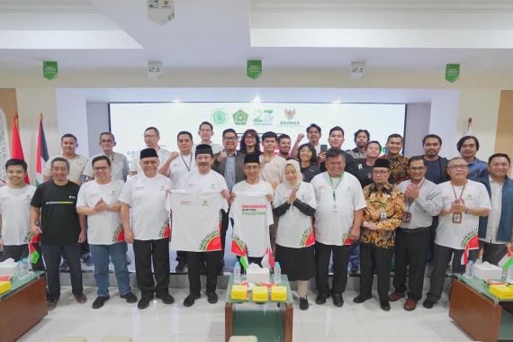 Tingkatkan Solidaritas, BAZNAS Gelar Indonesia Run for Palestine - JPNN.COM