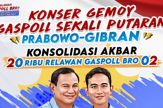 Puluhan Ribu Sukarelawan Gaspoll Bro Menggelar Konsolidasi Akbar di Surabaya - JPNN.COM