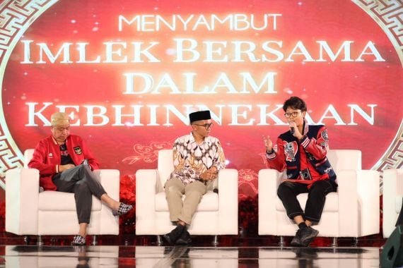 Alam Ganjar Menyambut Imlek Bersama Generasi Muda Dalam Kebhinekaan di Surabaya - JPNN.COM