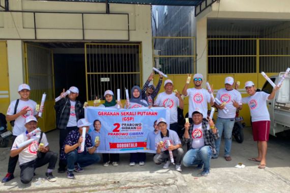 Relawan GSP Gorontalo Ajak Masyarakat ke TPS untuk Wujudkan Pilpres 2024 Sekali Putaran - JPNN.COM