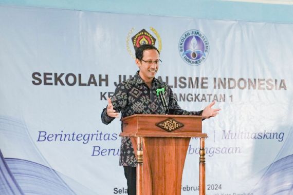 Menteri Nadiem Sebut Program Sekolah Jurnalisme Indonesia Sejalan dengan Merdeka Belajar - JPNN.COM