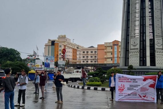 Serukan Pemilu Damai, Aliansi Pemuda Bergerak Bersatu Turun ke Jalan - JPNN.COM