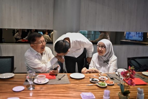 Anies Sarapan Bersama JK Menjelang Kumpul Akbar AMIN di JIS - JPNN.COM