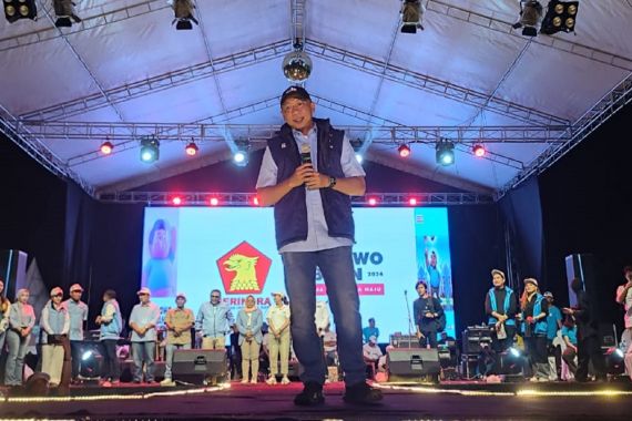 Massa di Lampung Antusias Ikuti Konser Gebyar Indonesia Maju Hingga Malam - JPNN.COM