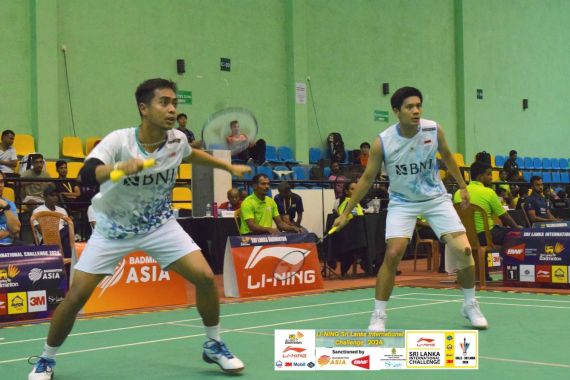 Gebuk Wakil Malaysia, Rahmat/Yeremia Raih Gelar Perdana di Sri Lanka International Challenge 2024 - JPNN.COM