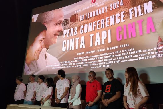 Film Cinta Tapi Cinta Ganjar & Atikoh Diluncurkan di Bioskop, Begini Kisahnya - JPNN.COM