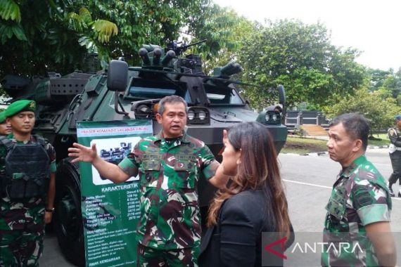 KSAD Jenderal Maruli Serahkan Panser Anoa untuk Kodam I/Bukit Barisan - JPNN.COM