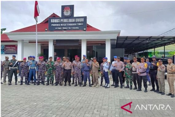 TNI-Polri dan Satpol PP Memperketat Pengamanan Menjelang Pemilu 2024 - JPNN.COM