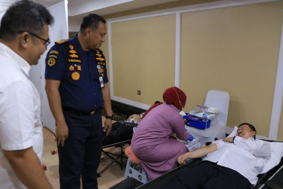 Peringati HUT ke-36, Pangkalan PLP Tanjung Priok Gelar Donor Darah - JPNN.COM