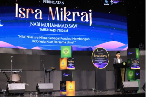 Peringatan Isra Mikraj Nasional, Wamenag: Inspirasi Jaga Kerukunan Umat Beragama - JPNN.COM