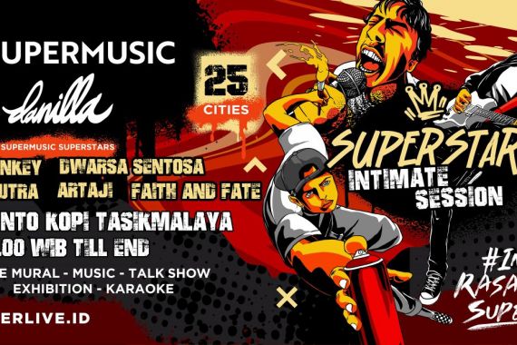 Supermusic Superstar Intimate Session 2024 Bakal Digelar, Danilla Riyadi Bakal jadi Guest Star - JPNN.COM