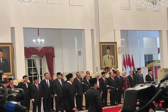 Prabowo, Luhut, hingga Wiranto Hadiri Pelantikan AHY di Istana Negara - JPNN.COM