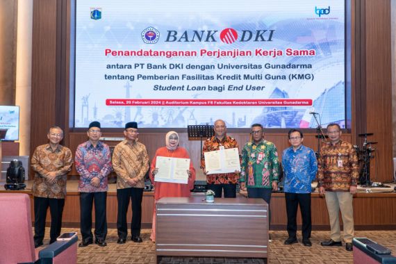 Bank DKI Hadirkan Kemudahan Pinjaman Biaya Pendidikan untuk Mahasiswa Gunadarma - JPNN.COM