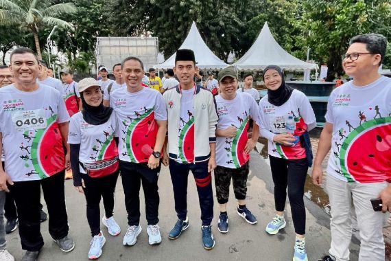 Ribuan Masyarakat Tumplak di Indonesia Run For Palestine - JPNN.COM