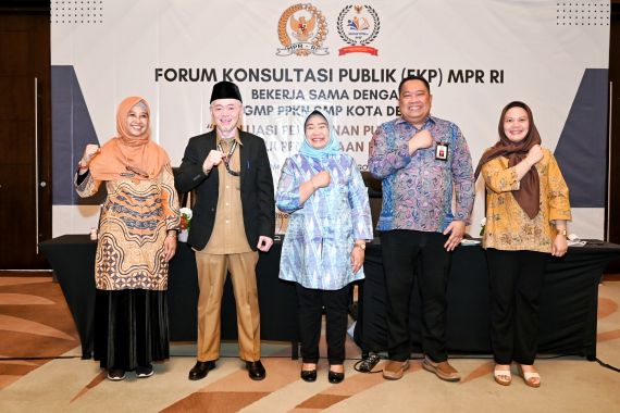 MPR Gelar FKP Bersama MGMP PPKn Kota Depok, Siti Fauziah: Perlu Masukan - JPNN.COM