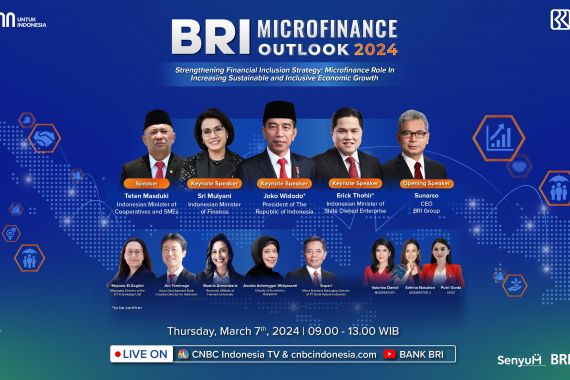 BRI Microfinance Outlook 2024 Angkat Tema Inklusi Keuangan untuk Ekonomi Berkelanjutan - JPNN.COM