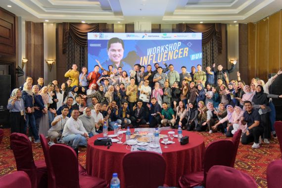 Menteri Erick Thohir Ajak Influencer BUMN Kalimantan Hasilkan Komunikasi Tepat Sasaran - JPNN.COM