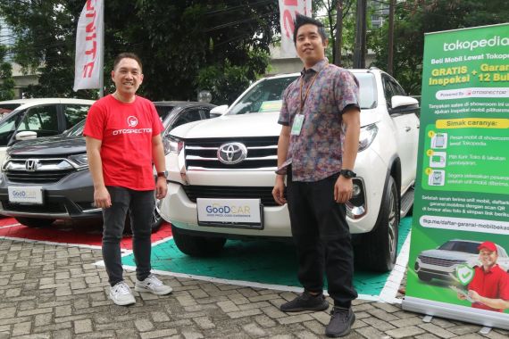 Otospector dan Tokopedia Merilis Program Beli Mobil Bekas Bergaransi - JPNN.COM