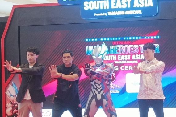 Arda Naff Datangi Pameran Ultraman: Ultra Heroes Tour South East Asia 2024 - JPNN.COM