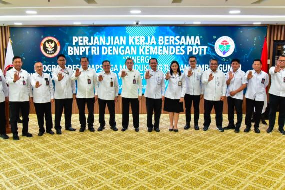 Deteksi Dini Penyebaran Radikalisme, BNPT Gandeng Kemendes PDTT Sukseskan Desa Siap Siaga - JPNN.COM