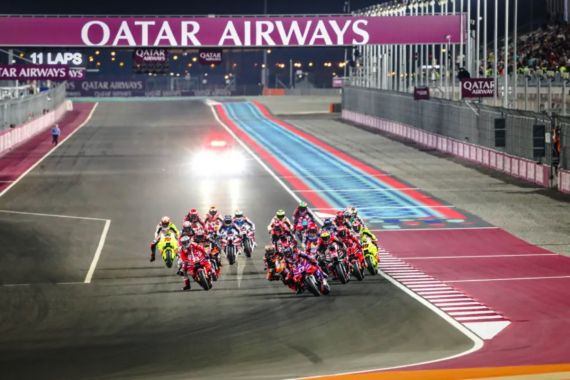 Hasil Sprint MotoGP Qatar: Martin Tak Ada Lawan, Marquez Luar Biasa - JPNN.COM