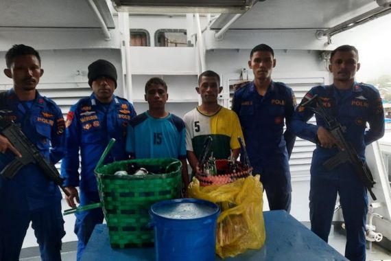 Tangkap Ikan Gunakan Bom Rakitan, 2 Nelayan Ini Diciduk Polisi - JPNN.COM