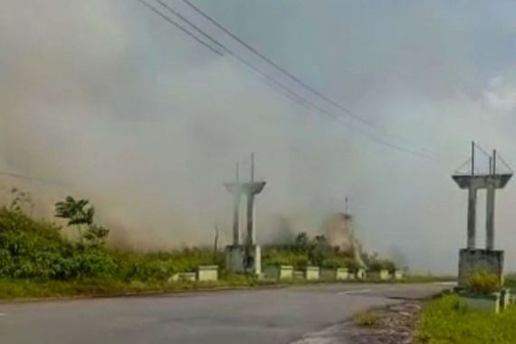 Karhutla di Natuna Kepri, 20 Hektare Lahan Ludes Terbakar - JPNN.COM