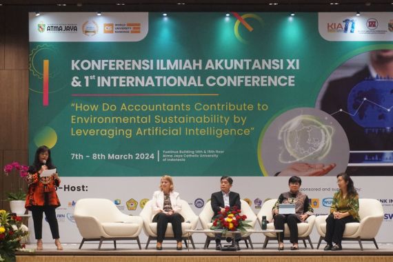 FEB Unika Atma Jaya Gelar Konferensi Internasional Peluang Teknologi AI untuk Lingkungan - JPNN.COM