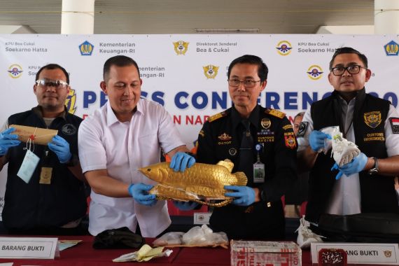 Penyelundupan Narkoba Jaringan Internasional Digagalkan, Bravo, Bea Cukai Soekarno-Hatta! - JPNN.COM