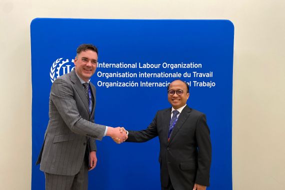 Pertemuan Bilateral Indonesia-Belanda di Swiss Bahas Demokratisasi Tata Kelola ILO - JPNN.COM