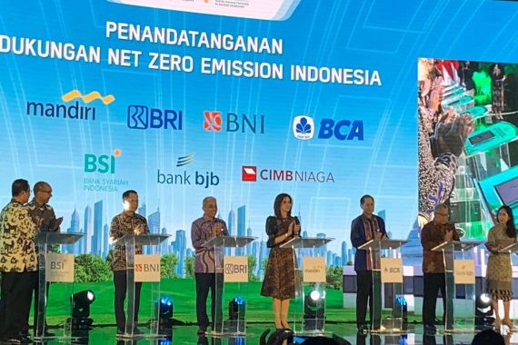 Bersama Perbankan Lain, bank bjb Berkomitmen Mendukung Net Zero Emmision di Indonesia - JPNN.COM