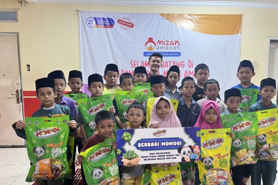 Momogi Ajak Anak-Anak Berbagi di Bulan Ramadan - JPNN.COM