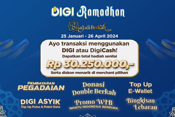 DIGI Ramadan, Transaksi dan Donasi Pakai DIGI by bank bjb Banyak Untungnya - JPNN.COM