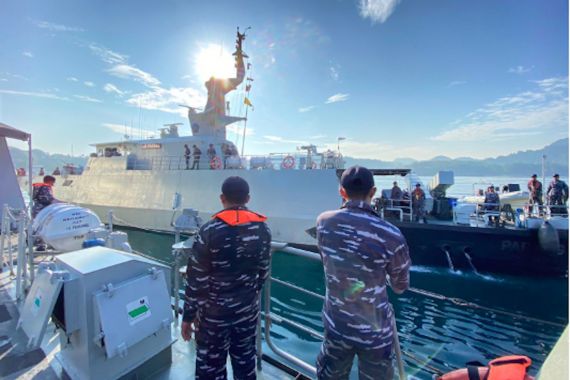 Satuan Tugas Trisila TNI AL Berkekuatan 3 Kapal Perang Tiba di Sabang, Lihat - JPNN.COM