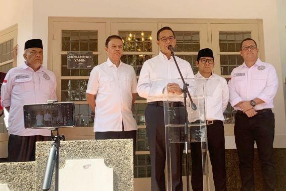 Surya Paloh Ucapkan Selamat buat Prabowo, Anies Beda Sikap - JPNN.COM