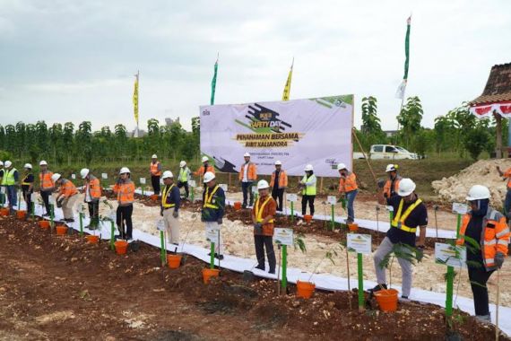 SIG Tanam 503.466 Pohon di Lahan Pascatambang Pabrik Tuban - JPNN.COM