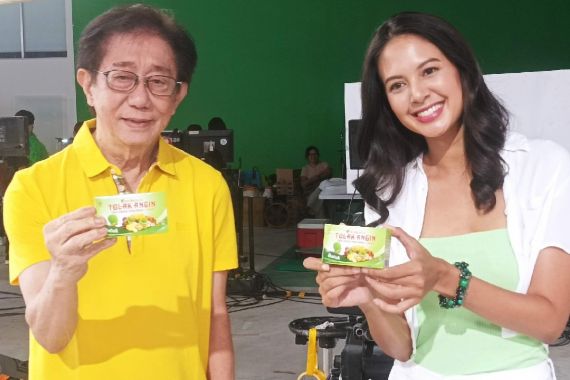 Keseruan Aurelie Moeremans di Balik Iklan Video Produk Tolak Angin Batuk - JPNN.COM