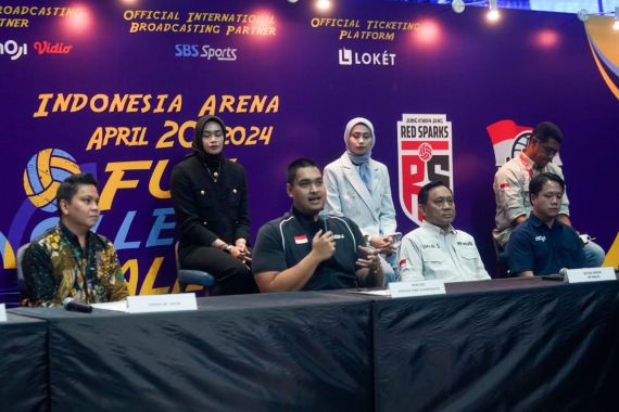 Menpora Pastikan Red Sparks ke Jakarta, JKT 48 Hingga Selebritas Bakal Main Voli - JPNN.COM