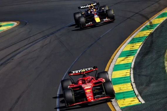 Verstappen Gagal Finis, Duo Ferrari Mendominasi F1 GP Australia - JPNN.COM