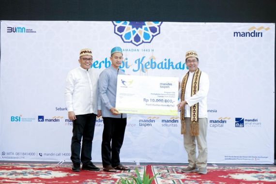 Bank Mandiri Taspen Gelar Safari Ramadan di Seluruh Kantor Cabang di Indonesia - JPNN.COM