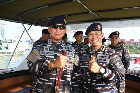 Menjelang Pergantian Jabatan, Pangkoarmada I Gelar Inspeksi ke Kapal Perang TNI AL - JPNN.COM